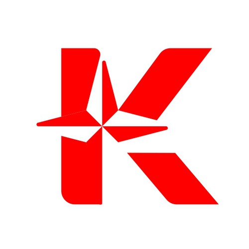 K for Kompas (compass)