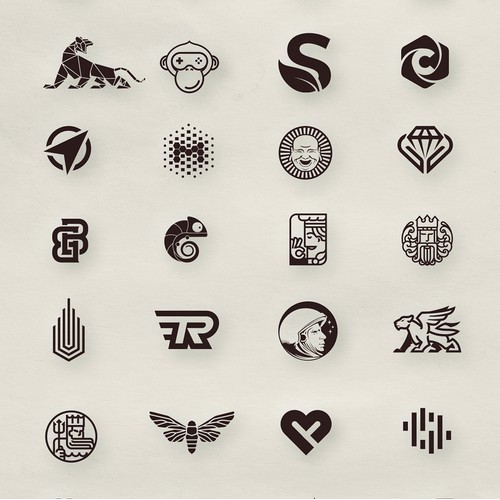 Logos, marks, symbols