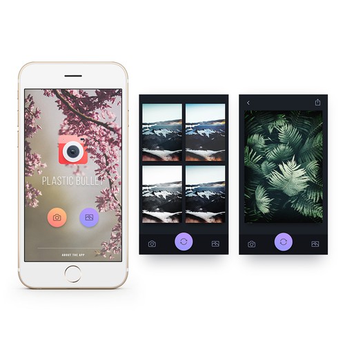 Photo filter app for iOS