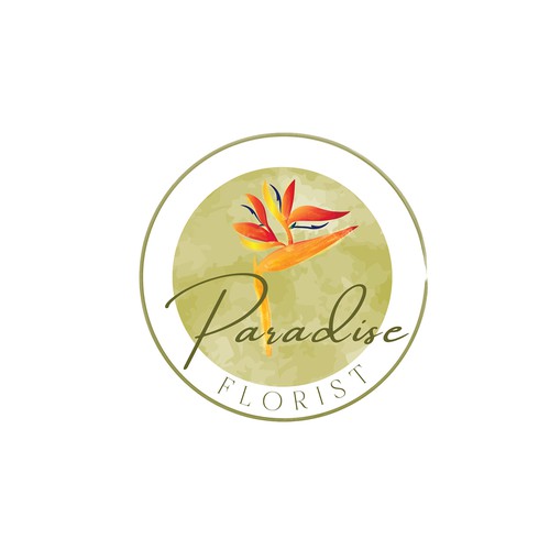  Paradise Florist Logo