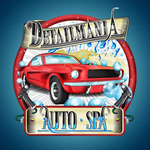 Crear un logo para mi spa de carros que resulte muy atractivo para la gente!