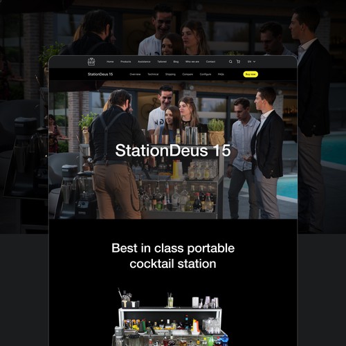 Station Deus / B2B E-commerce Redesign