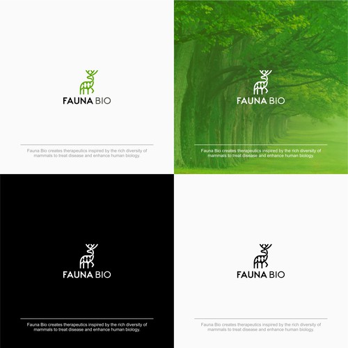 Bold Logo Concept for Fauna Bio