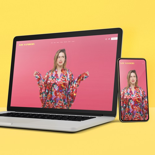 Lou Saunders – Website