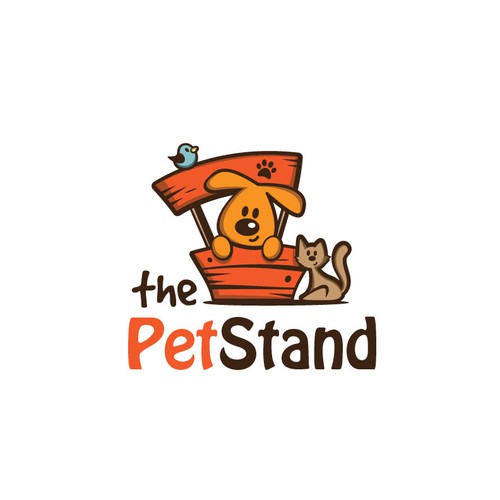 Logo for pet products selling