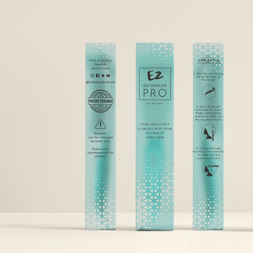 Packaging vincitore in un contest.