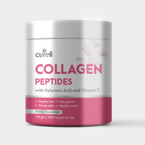 Collagen Powder with Hyloranic Acid and Vitamin C