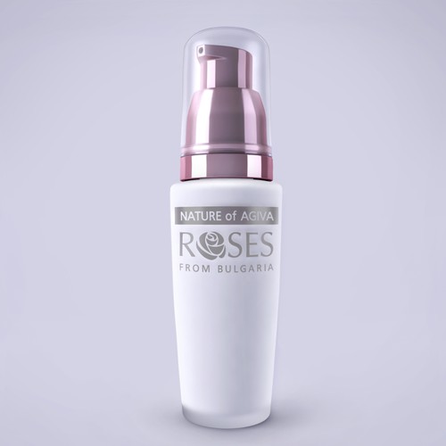 3d renders and labels for cosmetic products