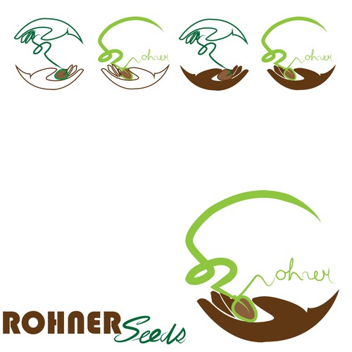 Create a logo for Rohner Seeds to be used on our website and seed packets