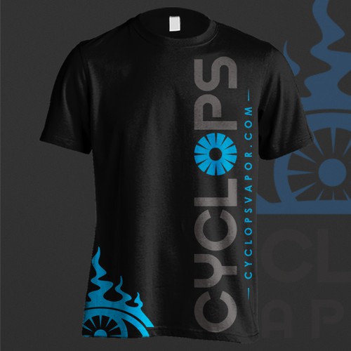 Vapor Themed T-shirt Design