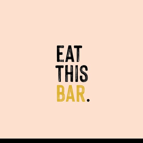 Logo Concept for Eat This Bar.