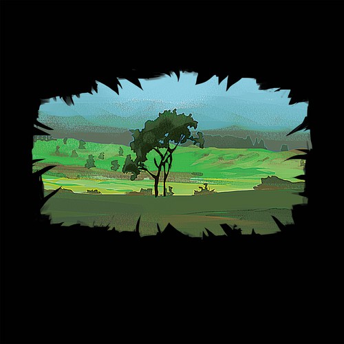 Landscape for T-shirt