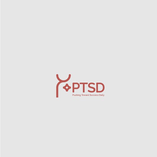 Bold logo for organization who improve the quality of life for individuals battling depression, anxiety, stress and/or PTSD.