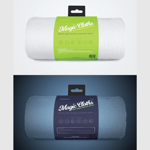 Packaging for Magic Towel