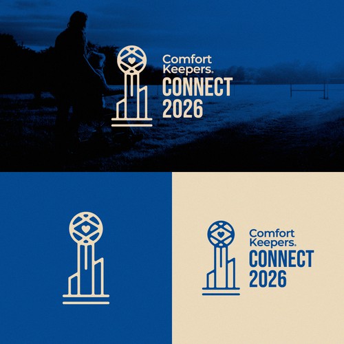 Logo design proposal for Comfort Keepers® Connect 2026