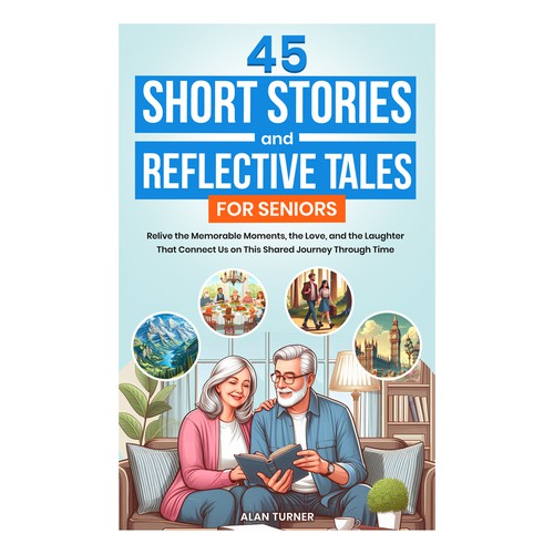 45 Short Stories and Reflective Tales for Seniors Ebook Cover