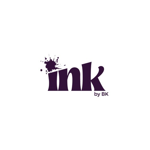 Typography for a tattoo shop