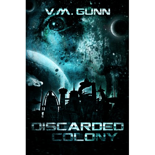 Sci-Fi ebook cover requires imaginative designer