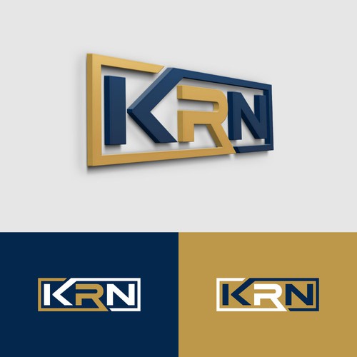 Simple & Bold Logo for KRN