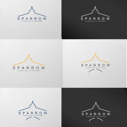 logo concept for sparrow