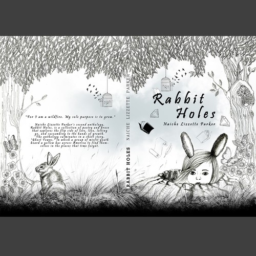 Whimsical Illustrated Book Cover 