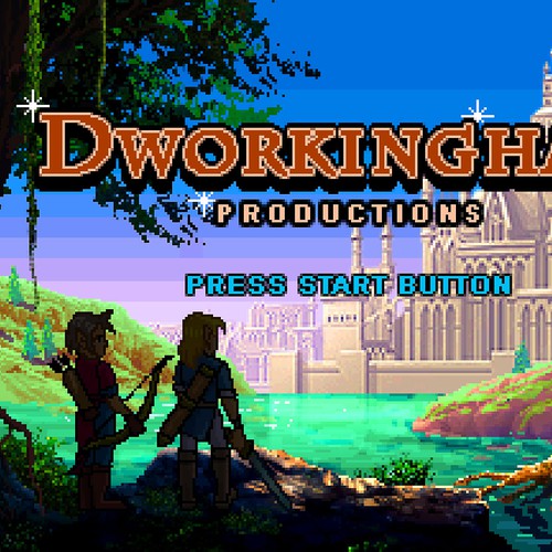 Dworkingham Productions title logo (Daylight)