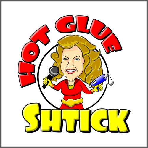 Winning Logo for Super Funny Stand Up Comedian/Crafter