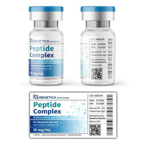 Peptide Label Design For Genetica Sciences