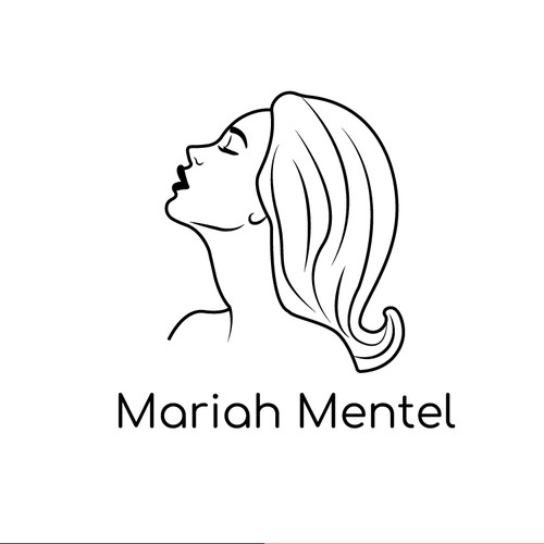 Logo concept for hairstylist Mariah Mentel