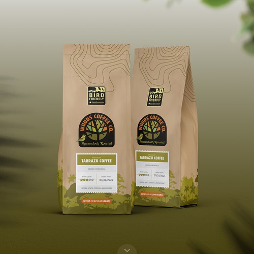 Sustainable Coffee Bag Design of Wuuds Coffee