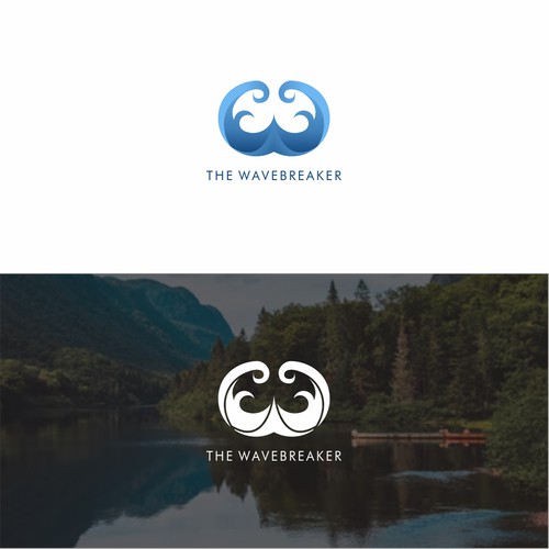 logo concept for the wavebreaker