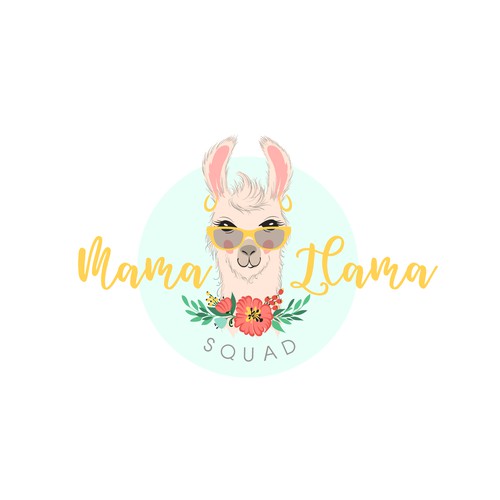 Logo for Mama Llama Squad