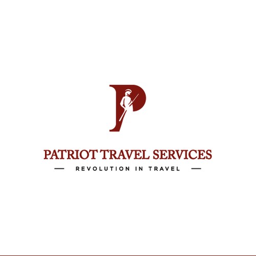 Patriot type logo