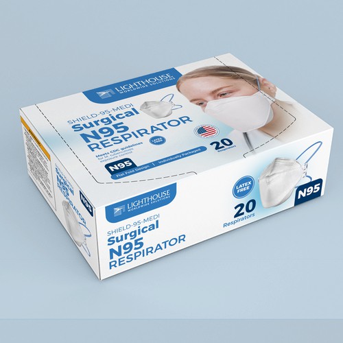 Box design for Medical Mask