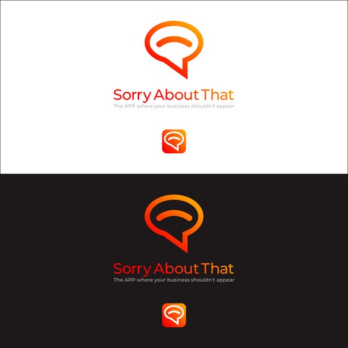 Logo for social media app
