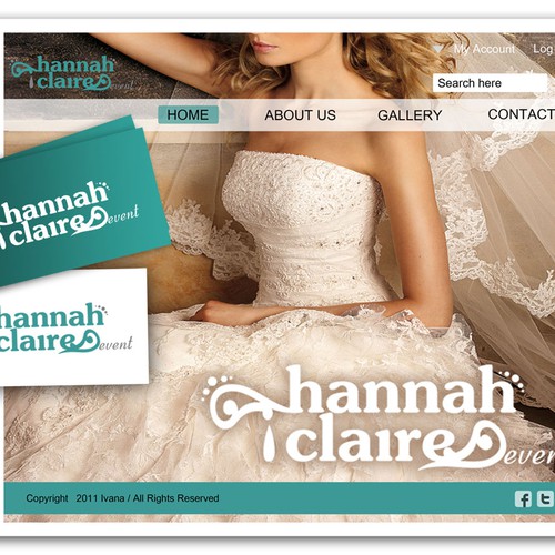 Help Hannah Claire Events with a new logo