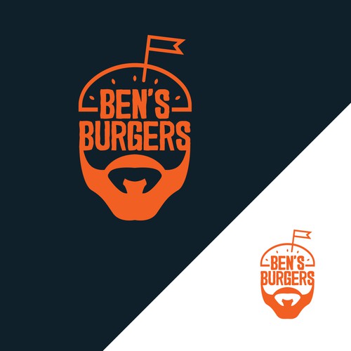 bold, fun logo for Burger Bar