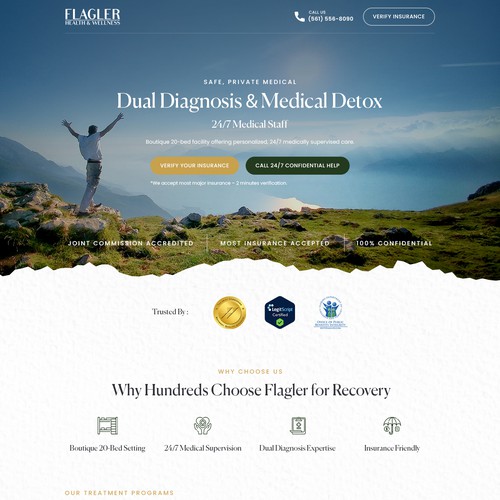Health & Wellness Landing Page