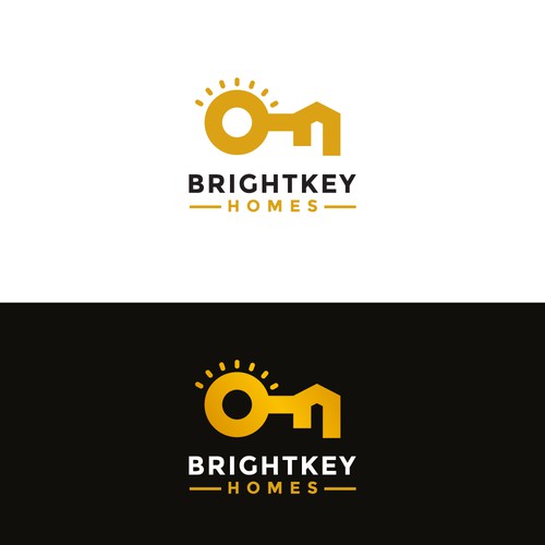 Brightkey Homes Logo Design