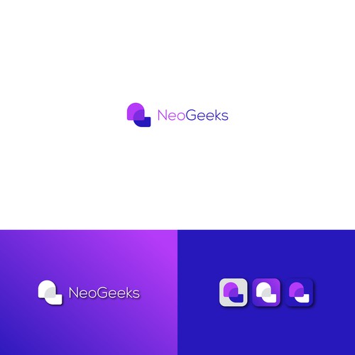 NG initials based logo for NeoGeeks