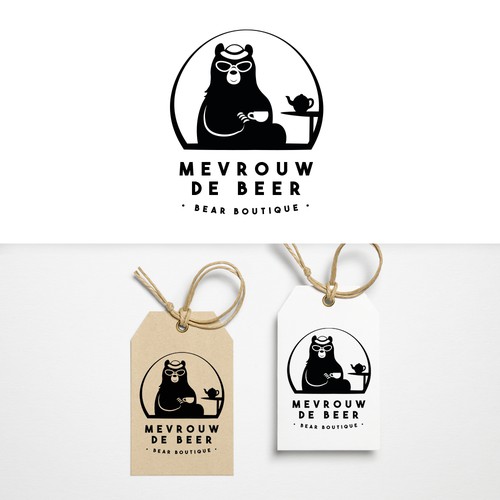 Logo "Mevrouw de Beer"