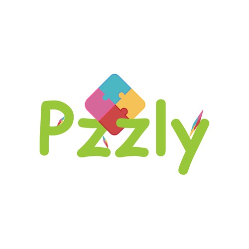 Colourful Logo for kids Puzzle company