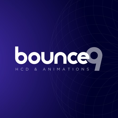 Logo design for Bounce9 studio