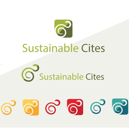Refresh the current logo for Sustainable Cities, a non-profit organization based in Vancouver.