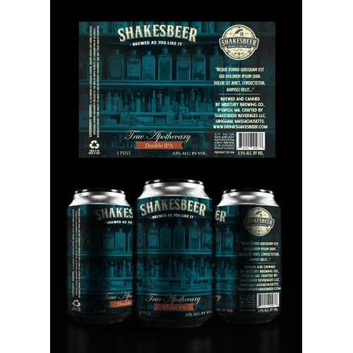 Shakesbeer Label Design