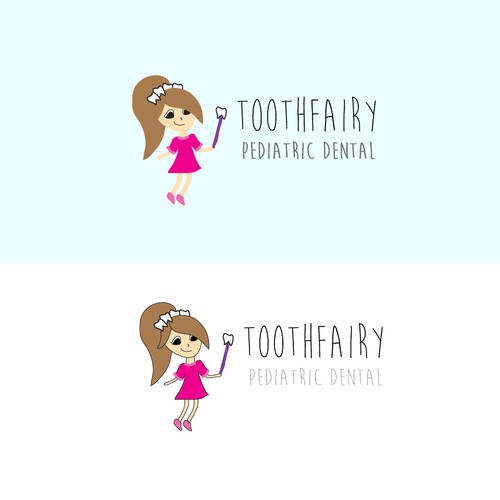 Logo Concept for ToothFairy Pediatric Dental