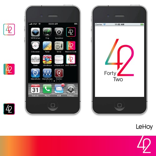 Create a logo for FortyTwo (iOS app)