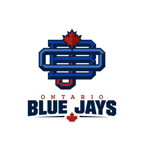 Ontario Blue Jays logo design