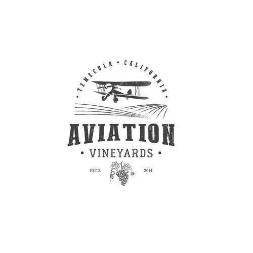 Logo for wine company