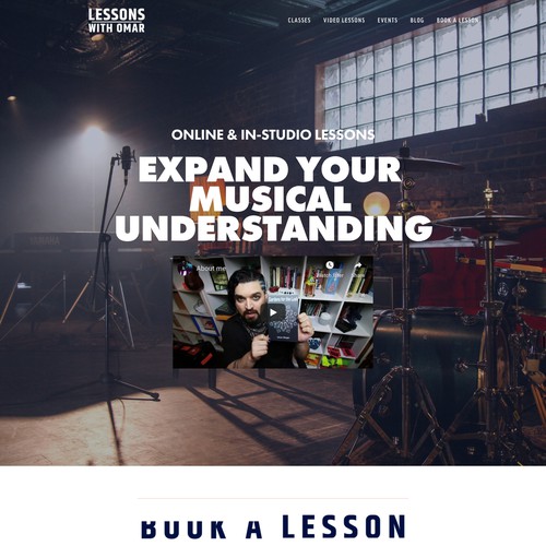Music Lesson Booking Website